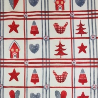 Fabric by the metre - 298 Christmas - Ivory